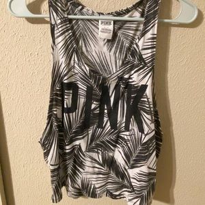 Black & White Victoria Secret Tank Top